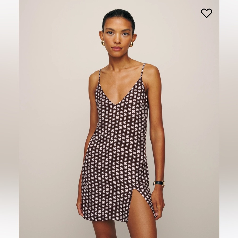 Marlowe Reformation Dress - Size Large 
Color : Palladio